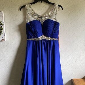 Blue Homecoming style dress! Size: Large